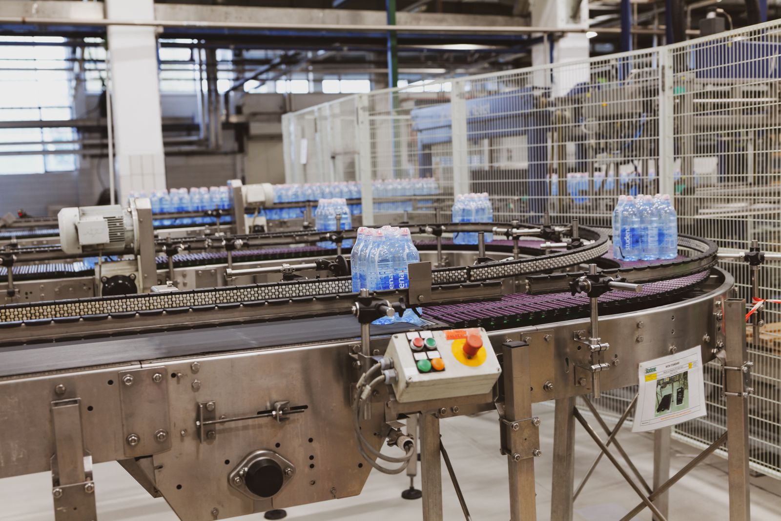 Production line in a factory.